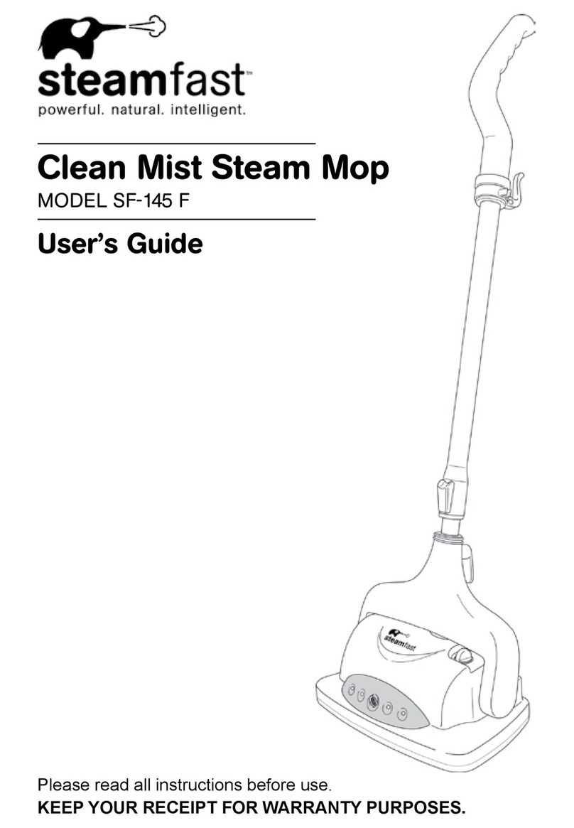Steamfast SF-145 F user guide