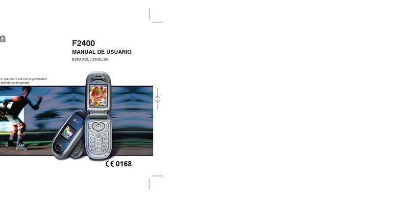 LG F2400 User manual