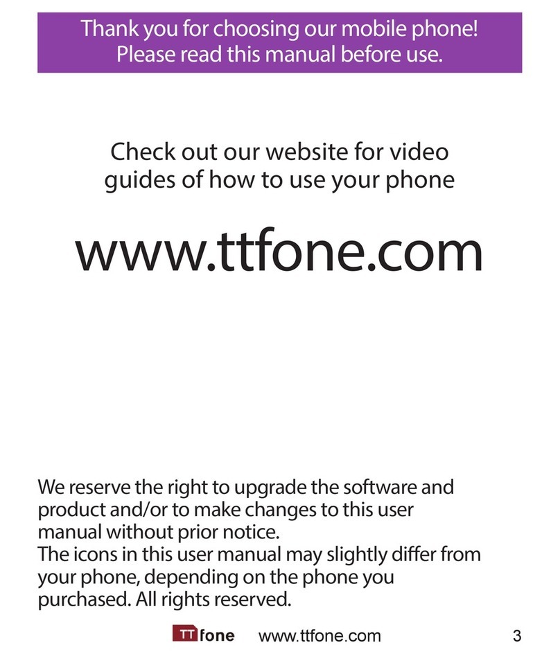 ttfone TT31 Venus 2 User manual ttfone TT31 Venus 2 User manual