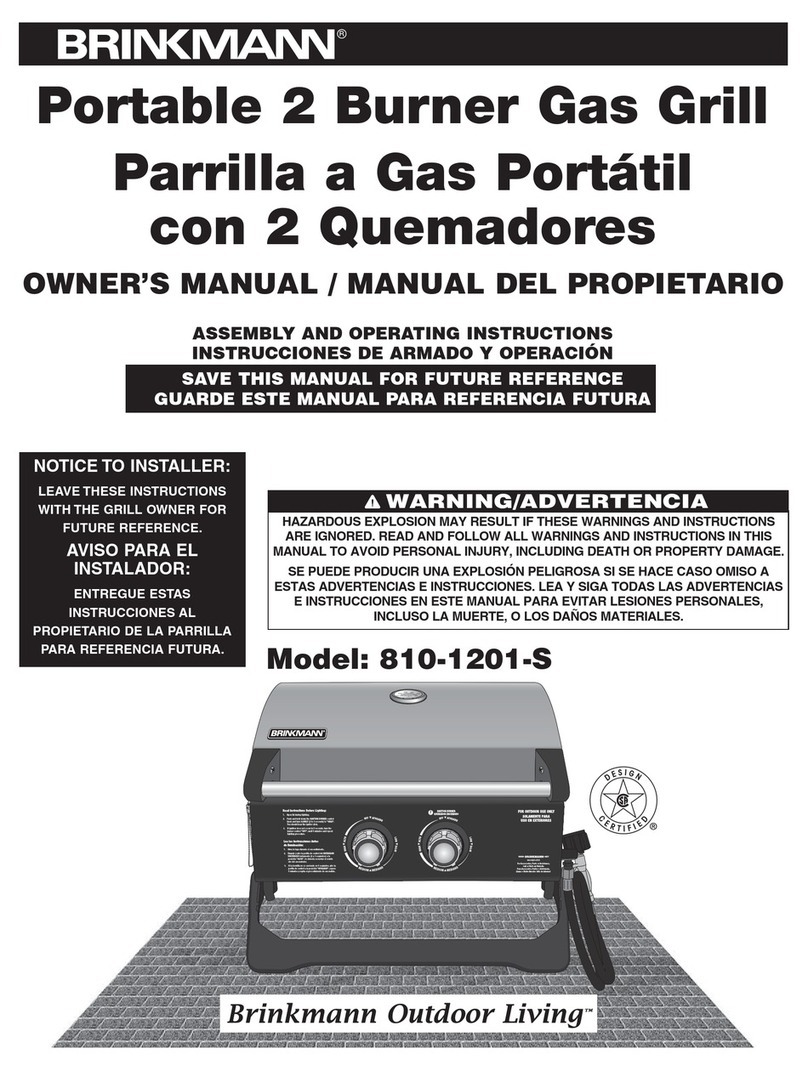 Brinkmann 810-1201-S User manual