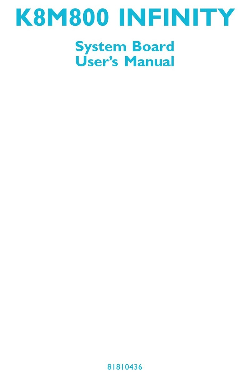DFI K8M800 INFINITY user manual