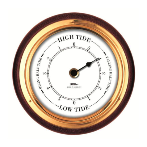 Ambient Weather Fischer Instruments 1434TD-22 User manual