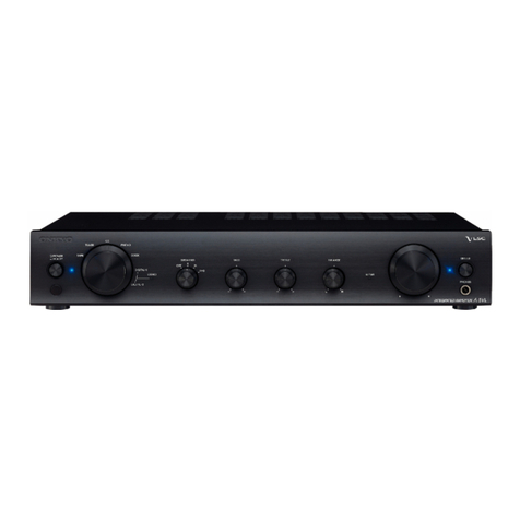 Onkyo A-5VL - Integrated Stereo Amplifier Service manual Onkyo A-5VL - Integrated Stereo Amplifier Service manual
