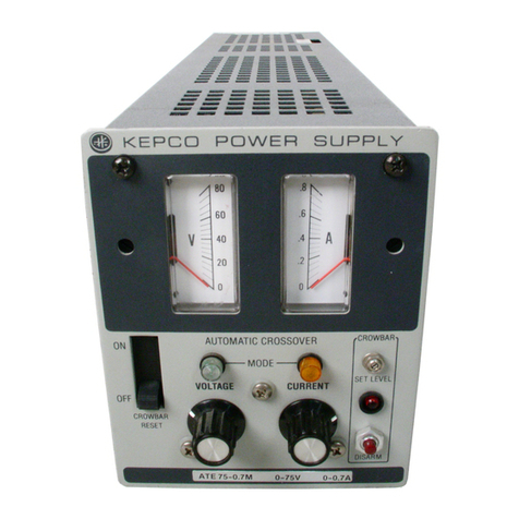 KEPCO ATE 6-5 Operator's manual