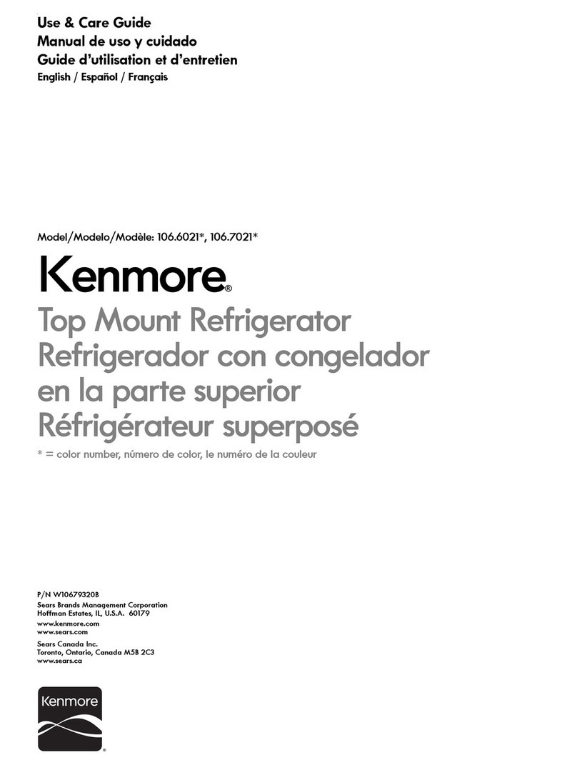 Kenmore 106.6021 series Use & care guide
