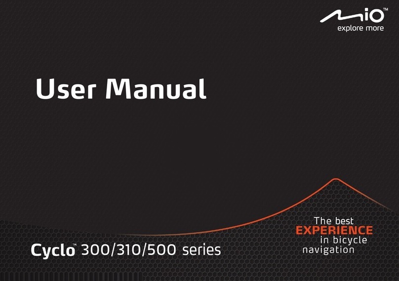 Mio Cyclo 300 Series user manual