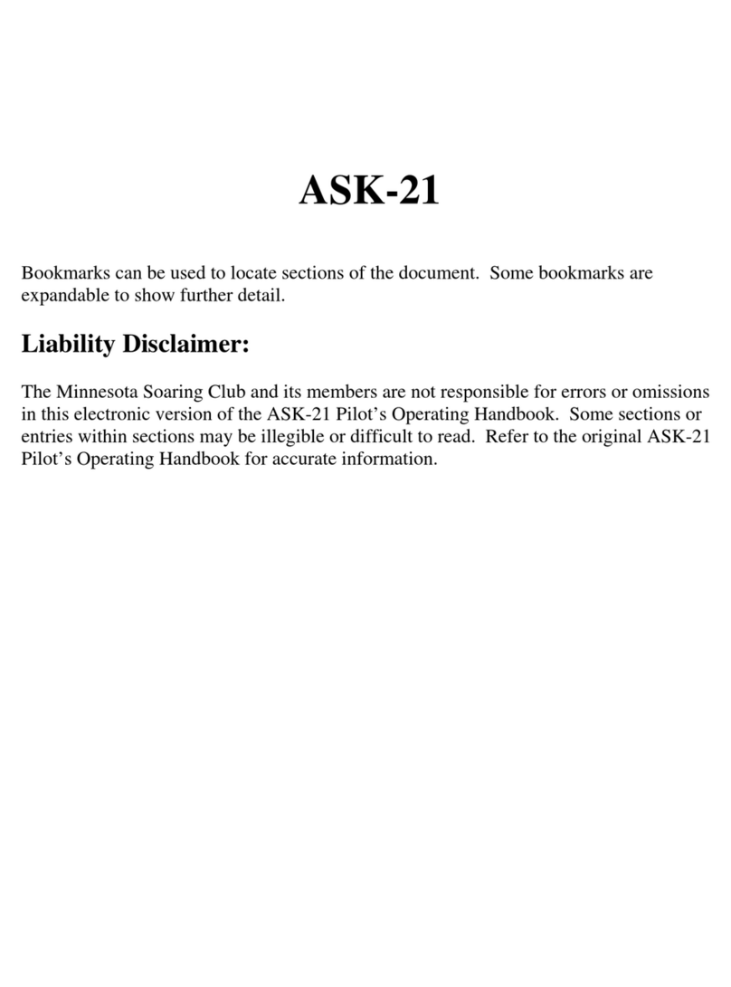 Schleicher ASK 21 Flight manual