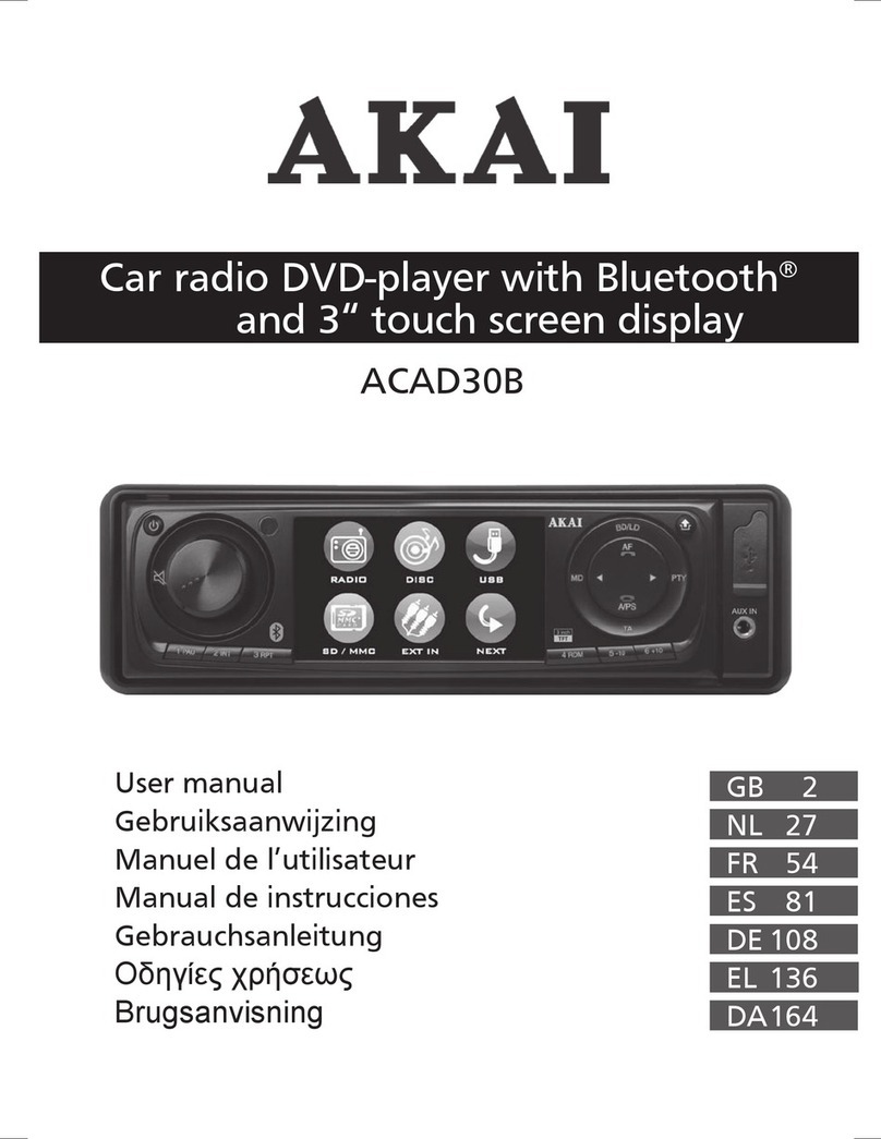 Akai ACAD30B user manual