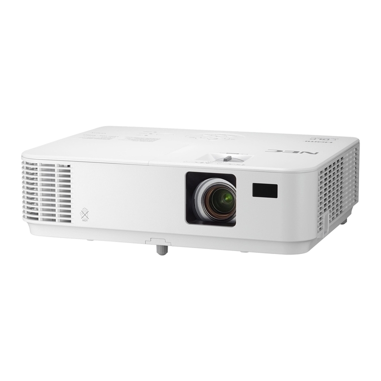 NEC VE303 User manual