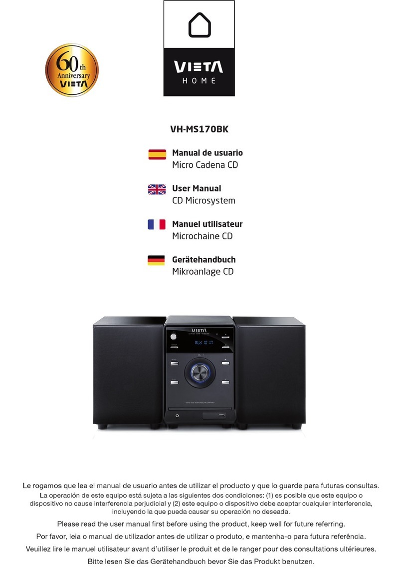 VIETA VH-MS170BK User manual