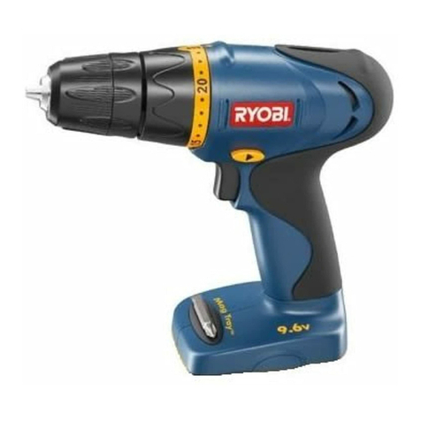 Ryobi HP496 User manual