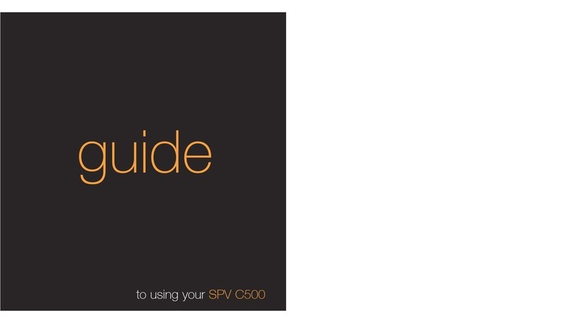 ORANGE SPV C500 User manual