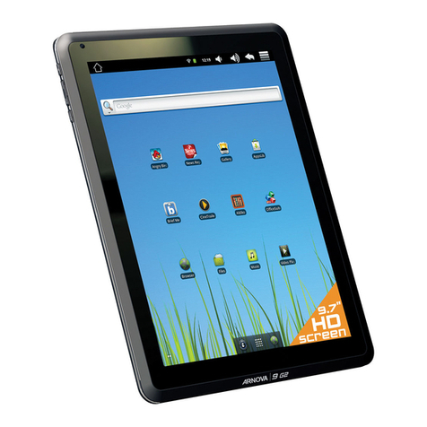 Archos Arnova 9 G2 User manual Archos Arnova 9 G2 User manual