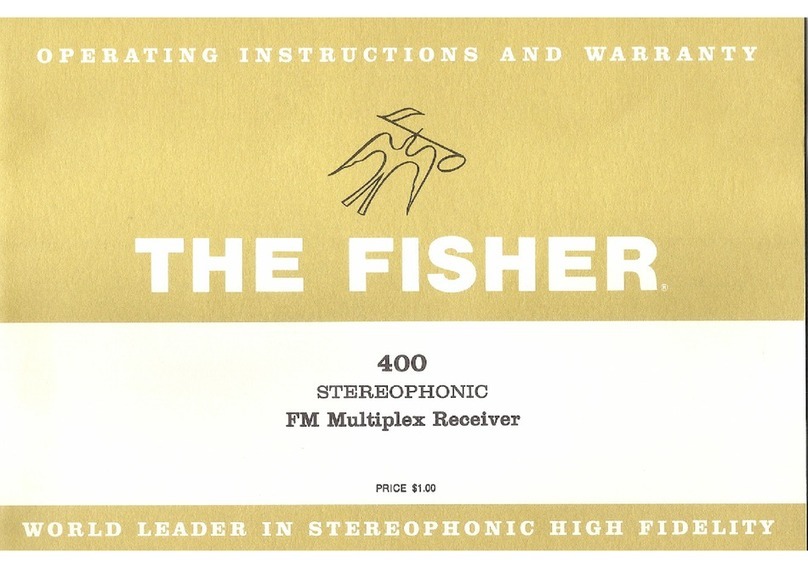 Fisher 400 Installation guide