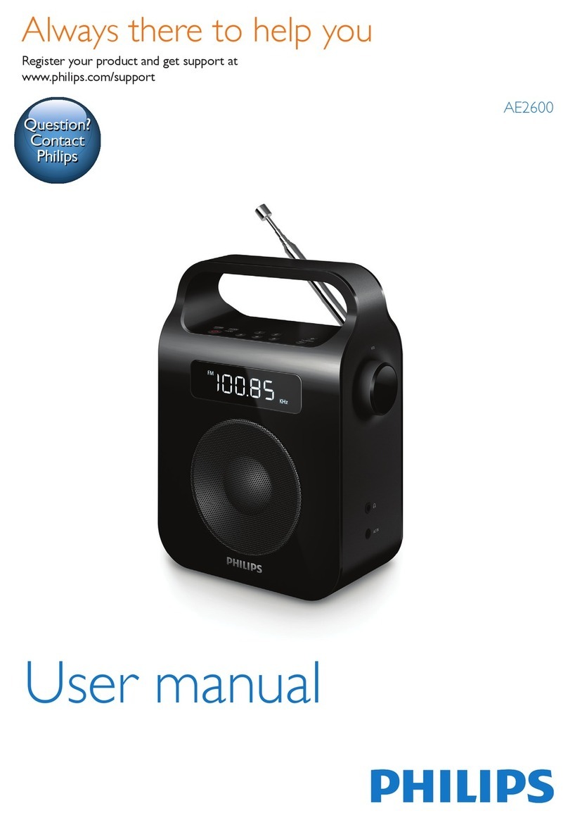 Philips AE2600 user manual