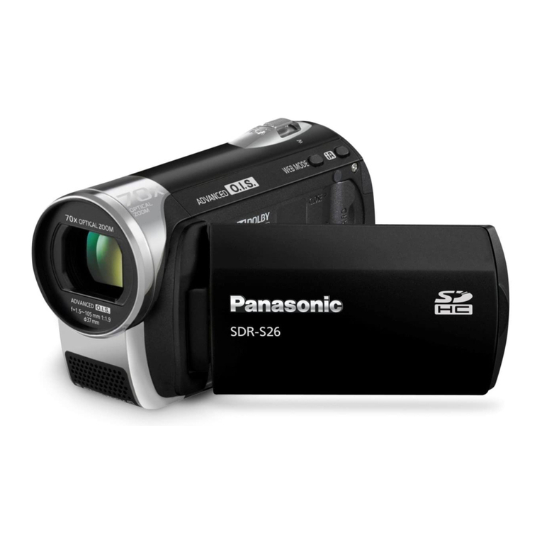 Panasonic SDR-S26 User manual