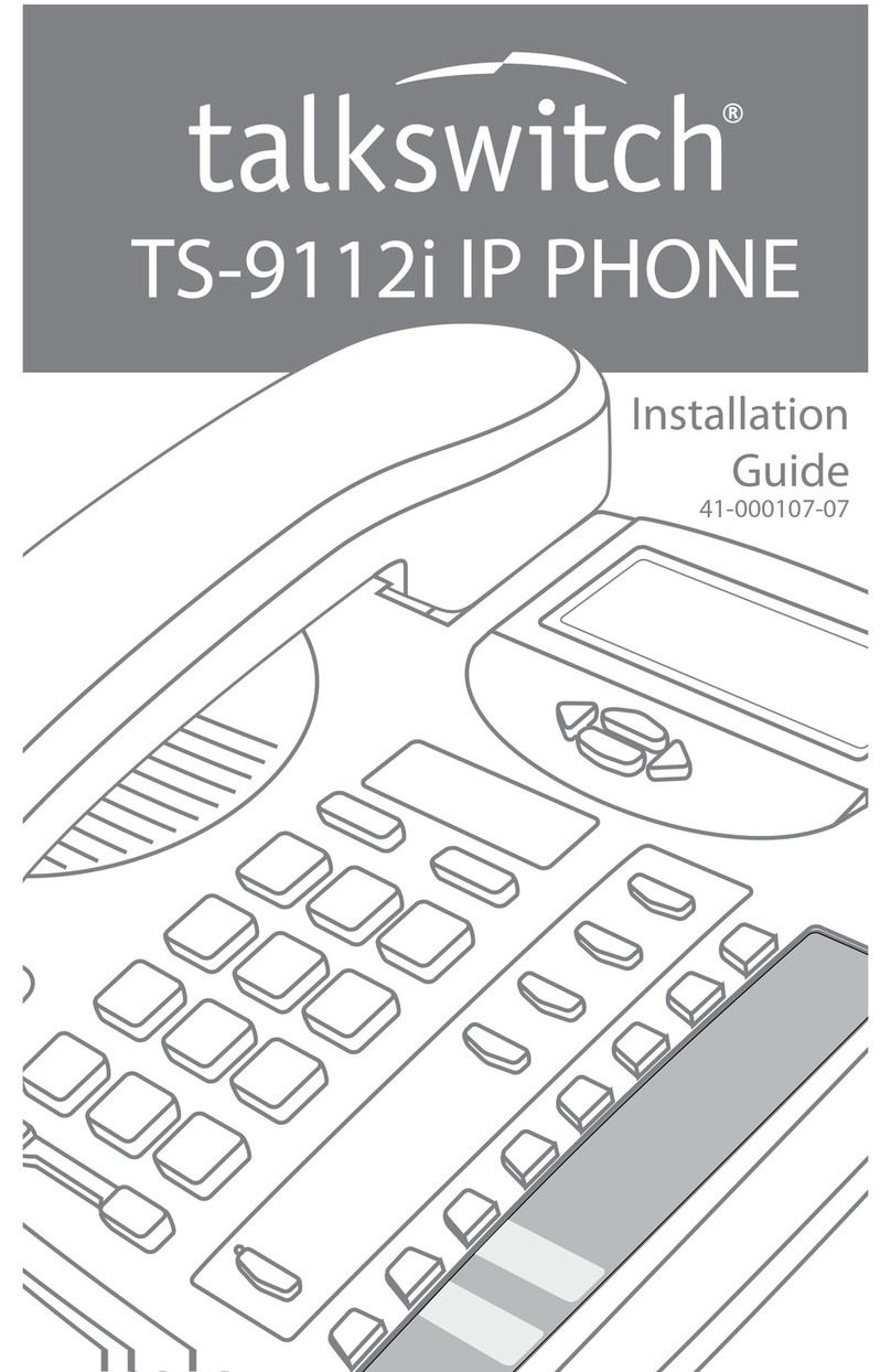 Talkswitch TS-9112i installation guide