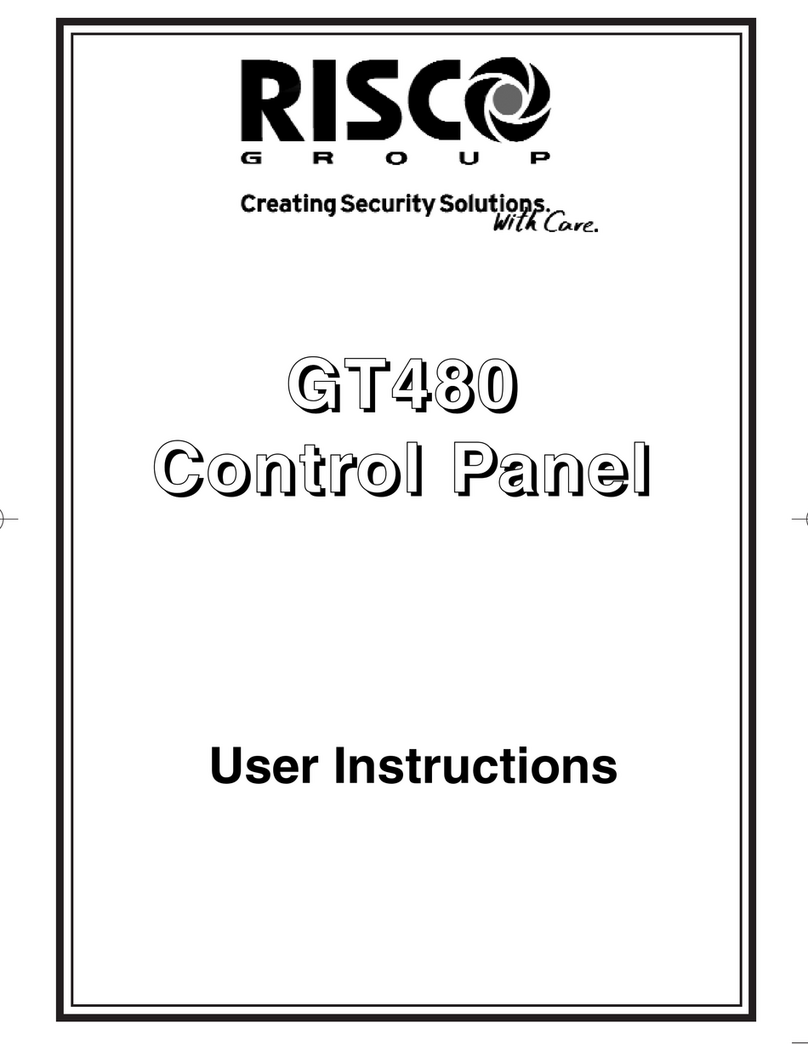 Risco Gardtec GT480 User manual