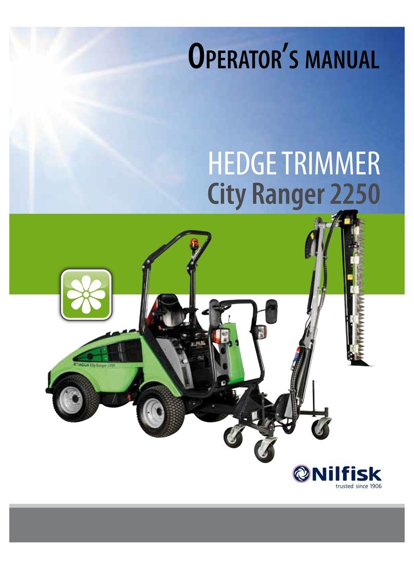 Nilfisk-Advance City Ranger 2250 Operator's manual
