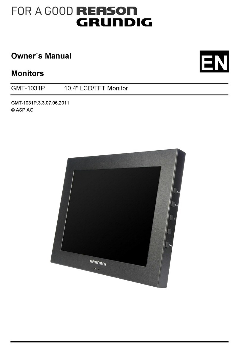 Grundig GMT-1031P User manual