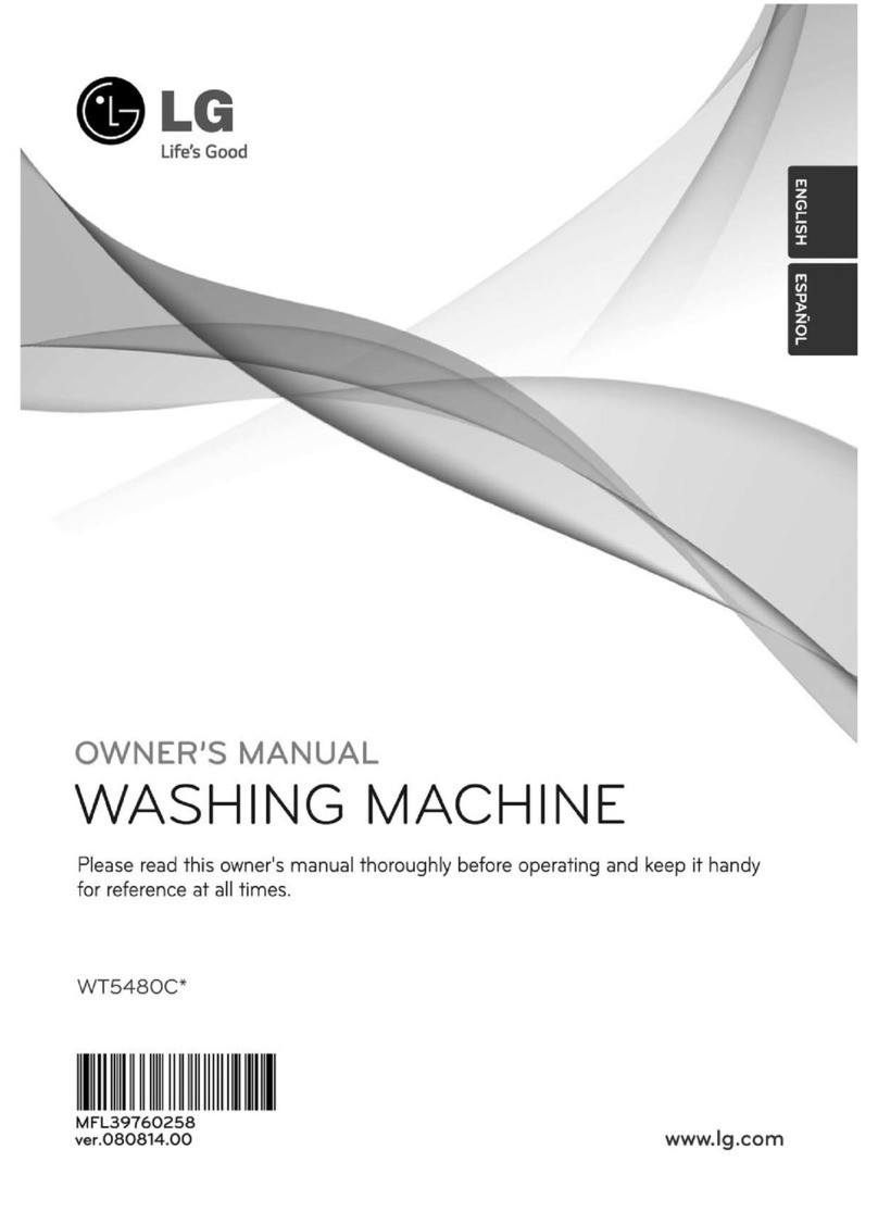 LG WT5480C owner's manual
