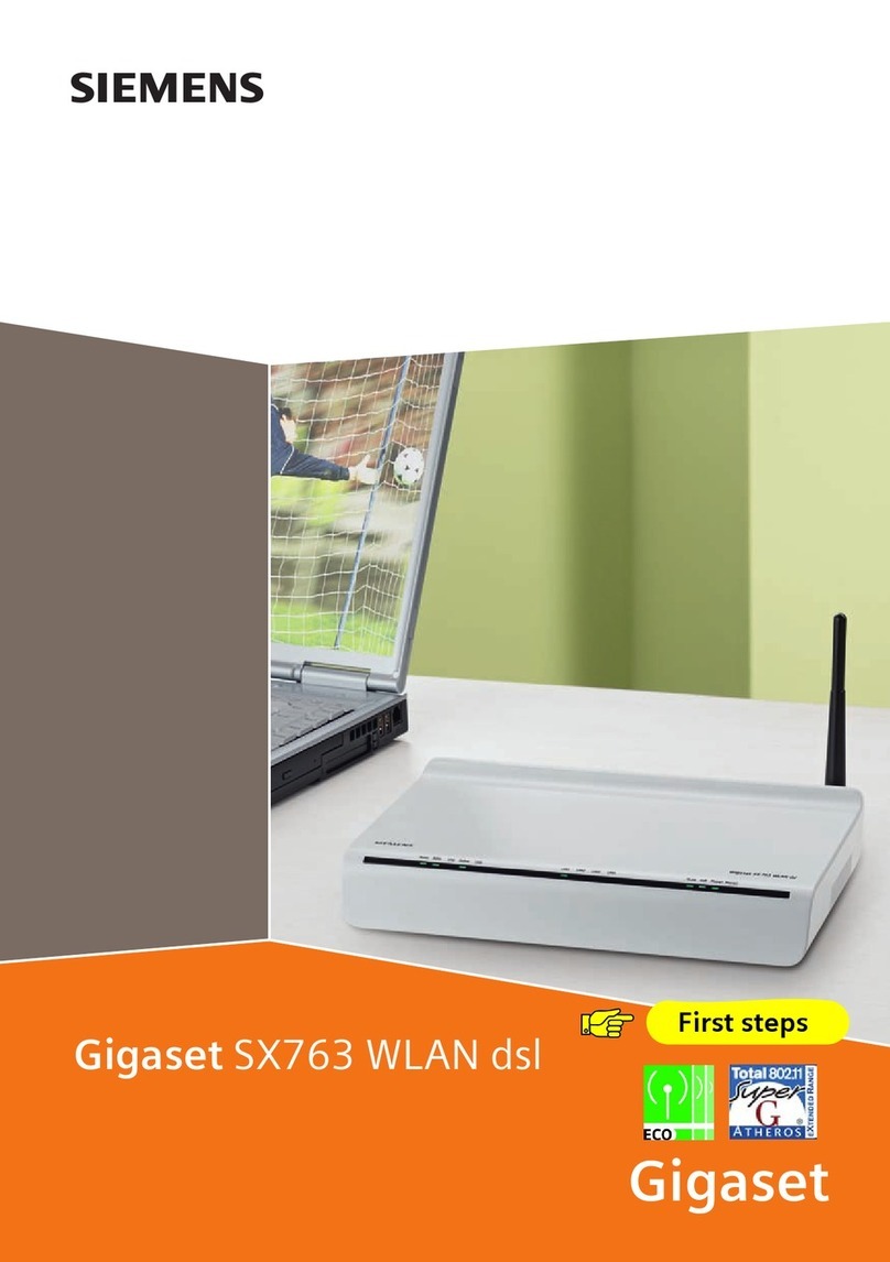 Gigaset SX763 manual