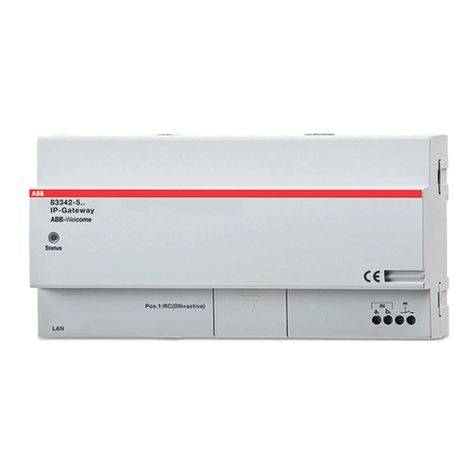 ABB 83342-500 User manual