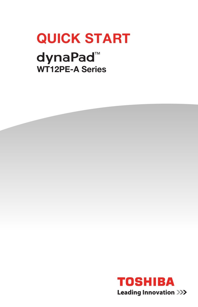 Toshiba dynaPad WT12PE-A Series User manual