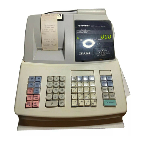 Sharp XEA21S - Thermal Fax Machine Programming manual