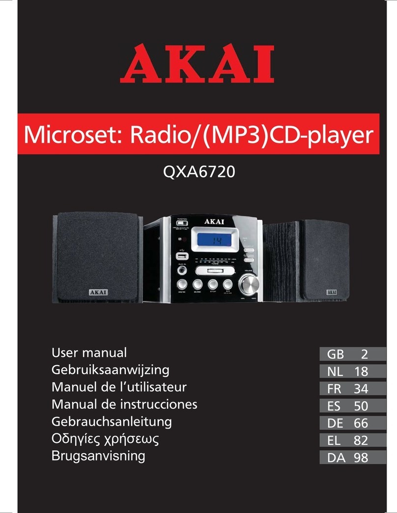 Akai QXA6720 user manual