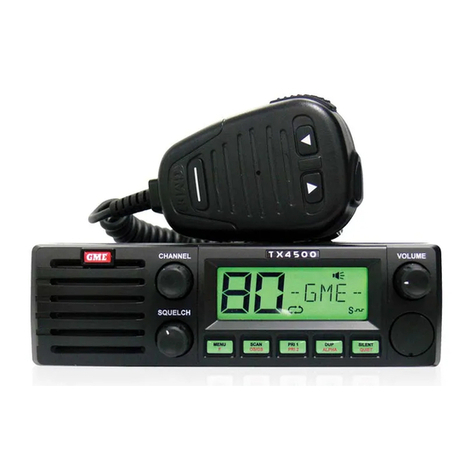 GME TX4500S User manual