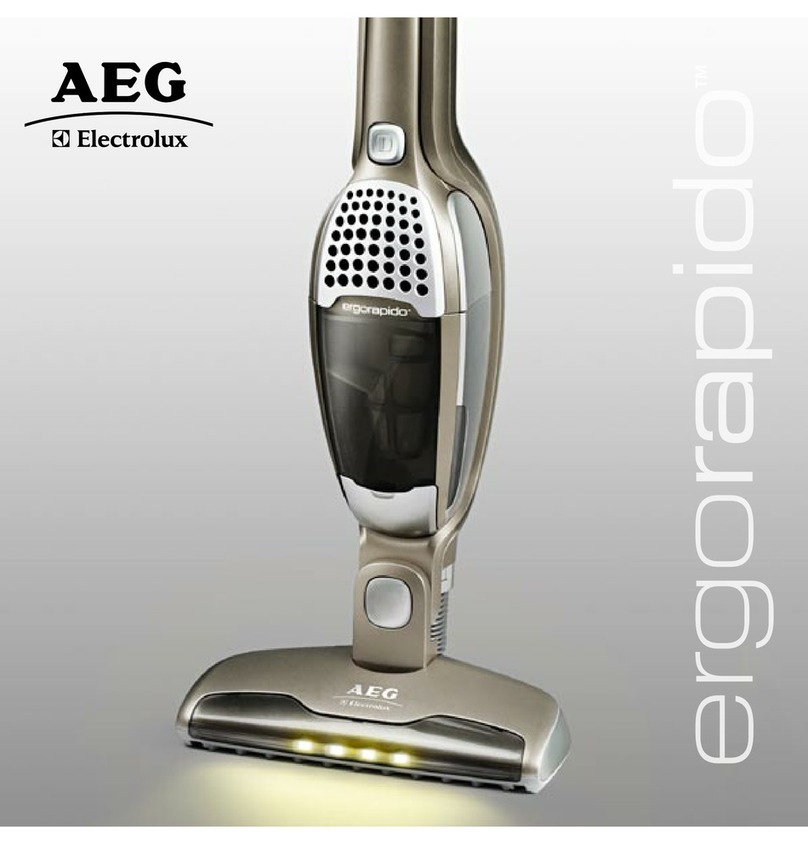 AEG Electrolux Ergorapido User manual AEG Electrolux Ergorapido User manual