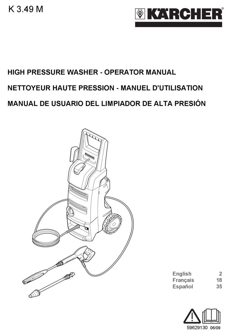 Kärcher K 3.67 M Operator's manual