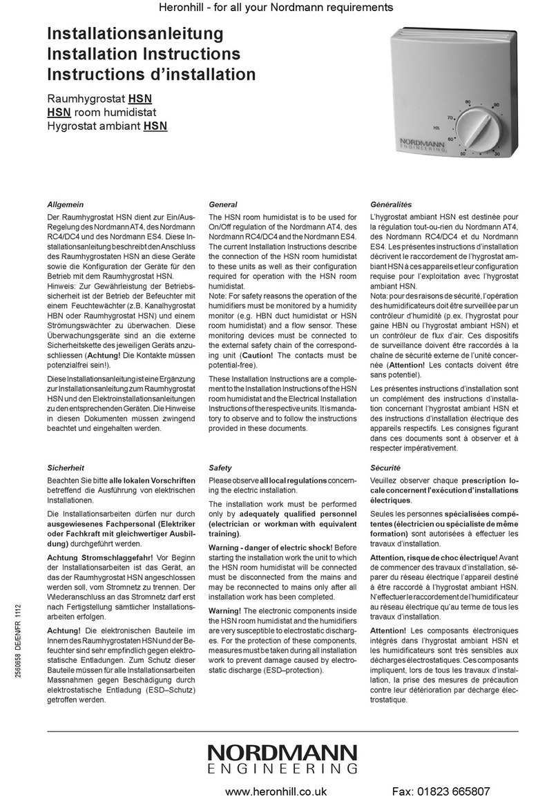 Nordmann HSN installation instructions