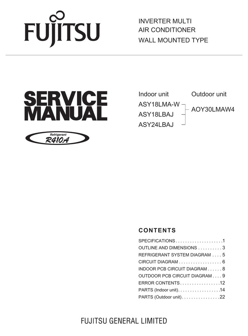 Fujitsu ASY18LMA-W User manual