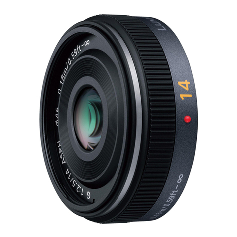 Panasonic Lumix H-H014 operating instructions