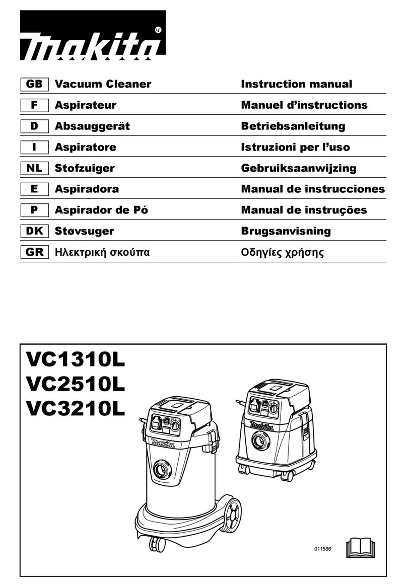 Makita VC1310L instruction manual