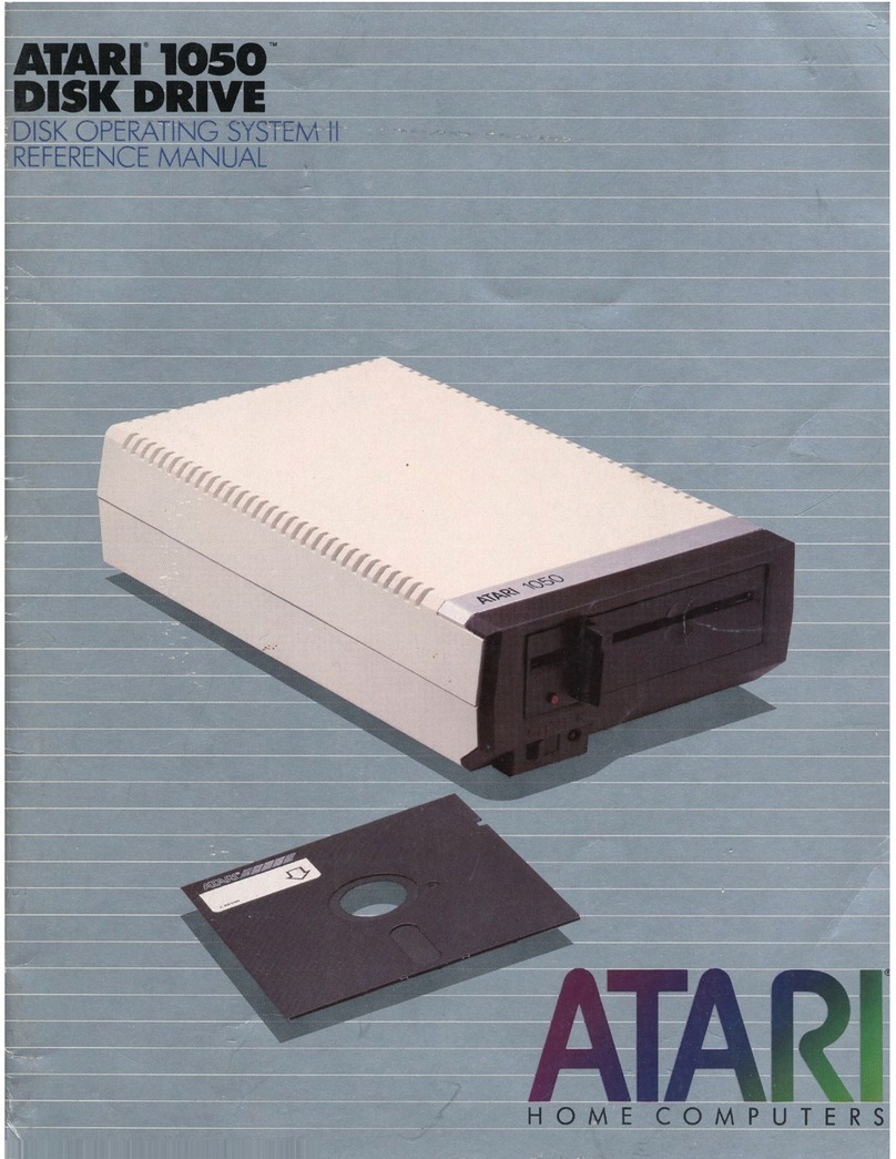 Atari Mini-Speedy 1050 Reference manual