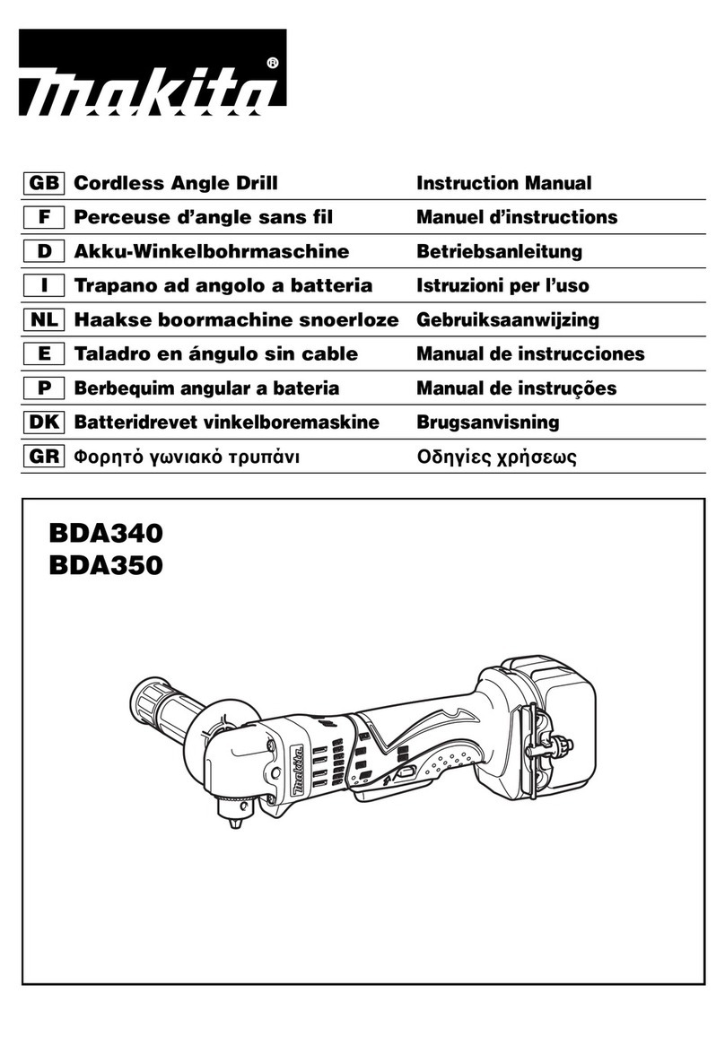 Makita BDA340 User manual