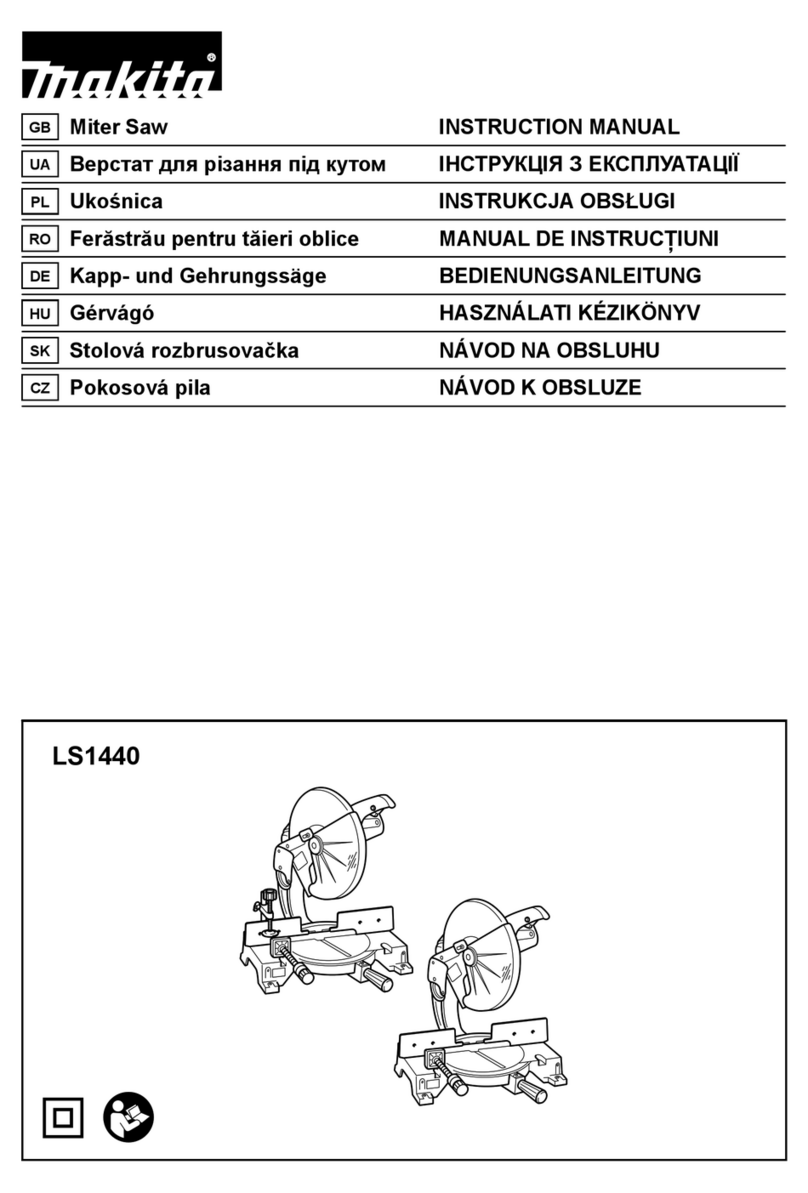 Makita LS1440 User manual