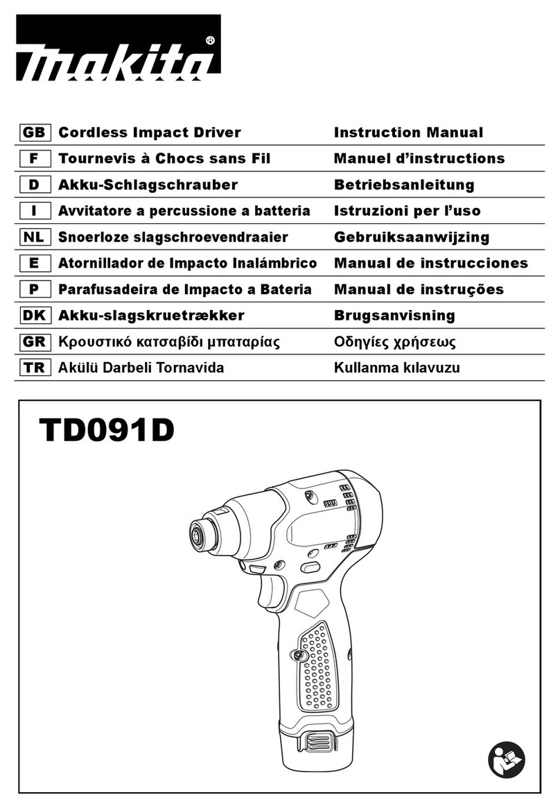 Makita TD091D User manual