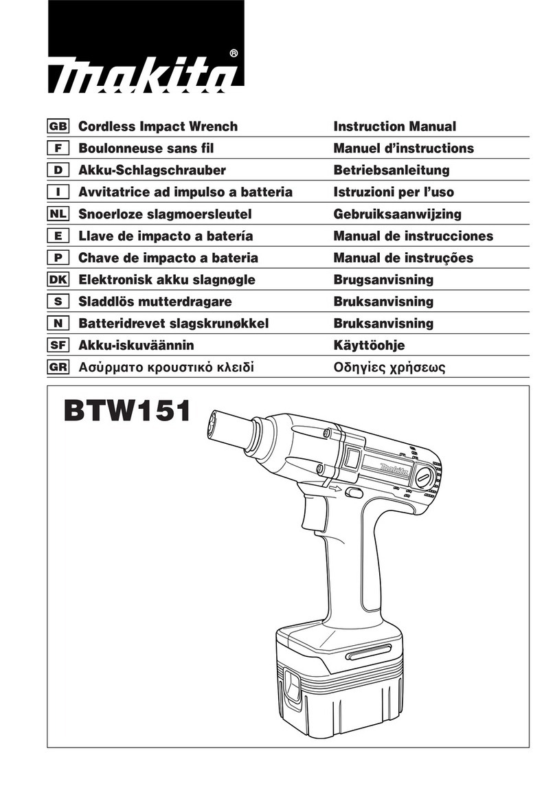 Makita BTW151 User manual