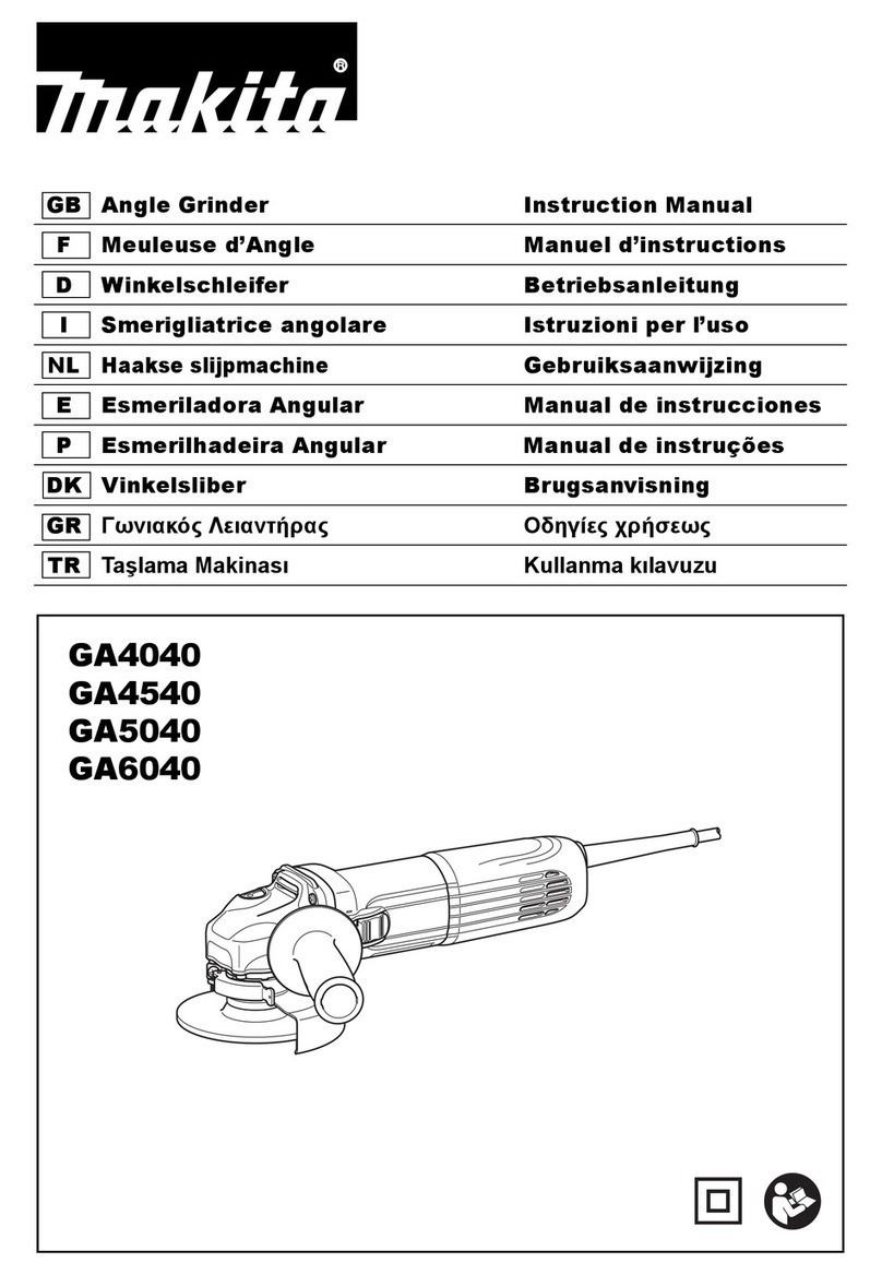Makita GA4040 instruction manual