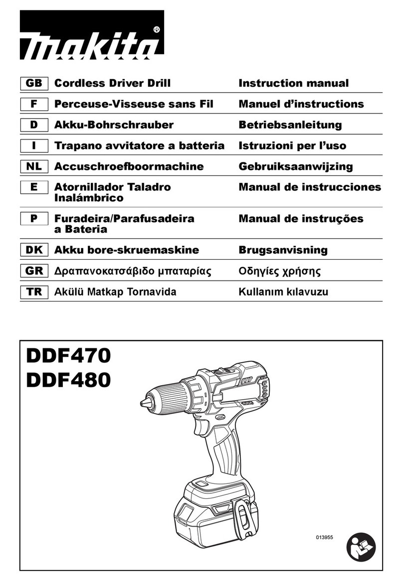Makita DDF470 instruction manual
