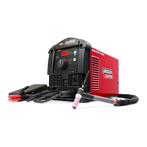 Lincoln Electric Square Wave TIG 200 Operator's manual