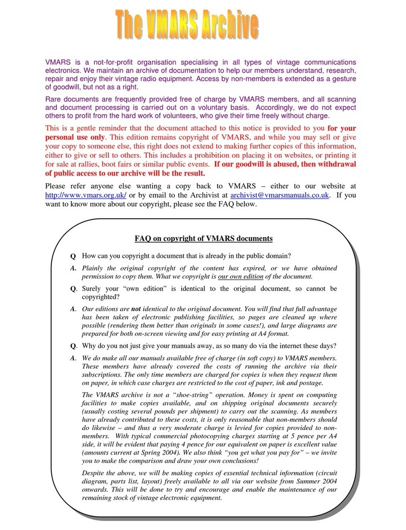 Redifon GR345D instruction manual