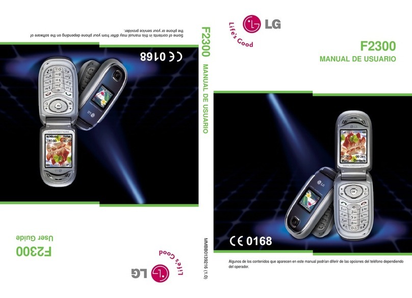 LG F2300 User manual