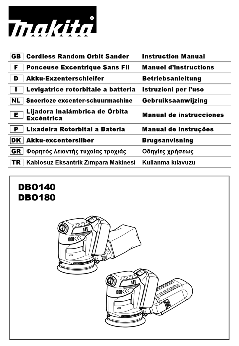 Makita DBO140 User manual