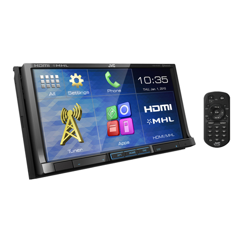 JVC KW-V51BT User manual