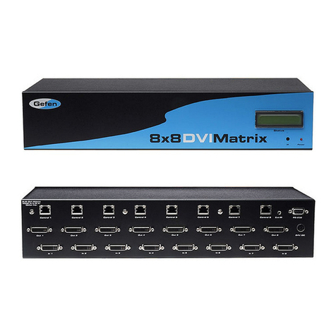 Gefen EXT-DVI-848 User manual Gefen EXT-DVI-848 User manual
